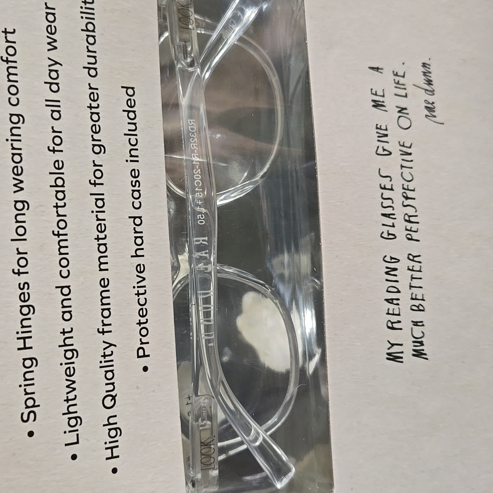 Rae Dunn 3 PAIR Set Premium Reading Glasses & Case LOOK CLOSELY +1.50 +2.00 NWT - Picture 7 of 7
